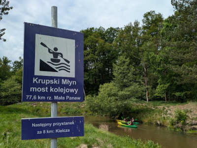 Spływ kajakowy Krupski Młyn - Kielcza